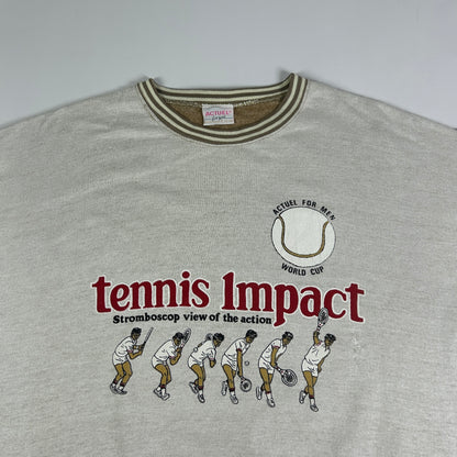 XL - 1980's Actuel Tennis Impact Sweatshirt