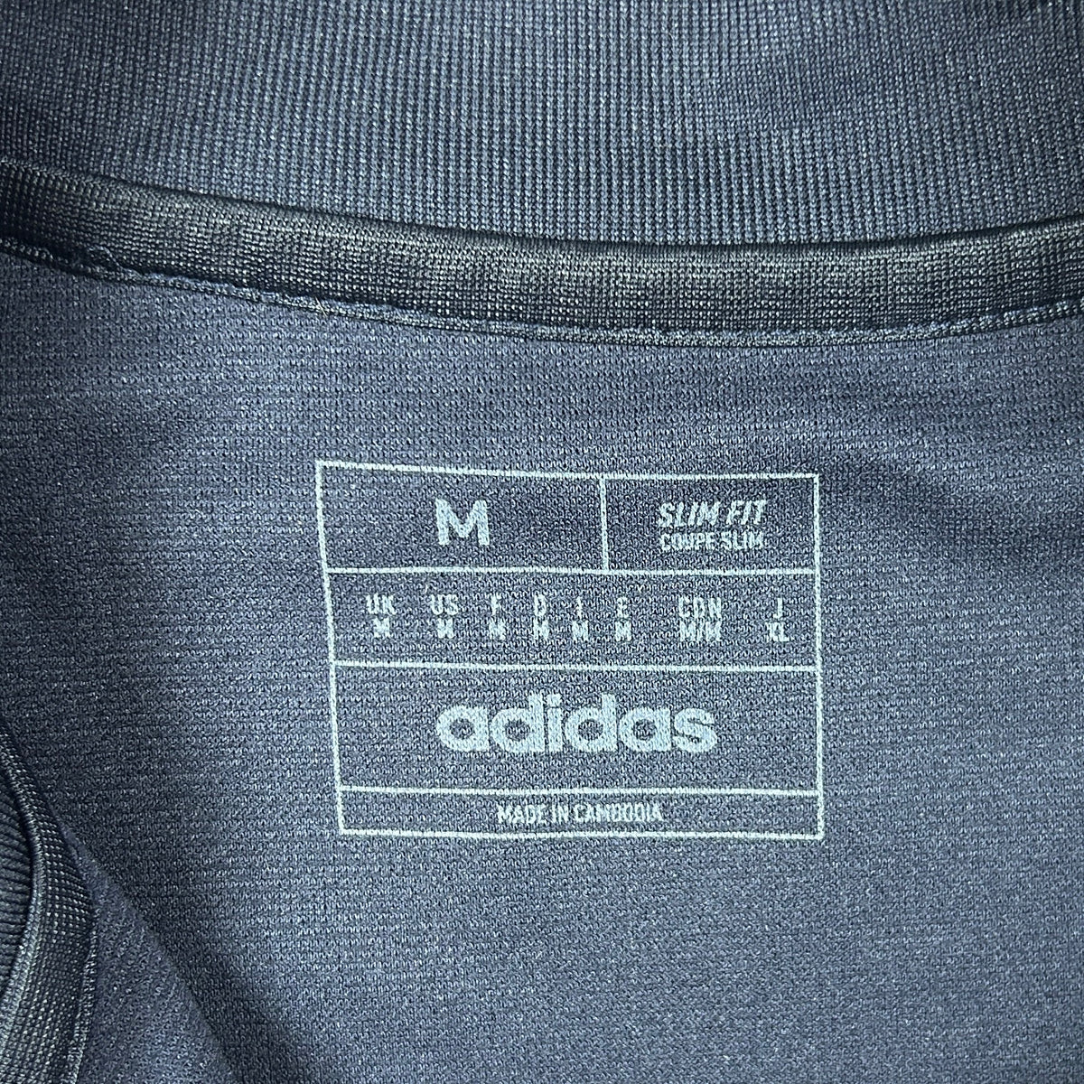 M - 2023-2024 Real Madrid Adidas AEROREADY Quarter-Zip Training Top