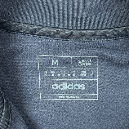 M - 2023-2024 Real Madrid Adidas AEROREADY Quarter-Zip Training Top