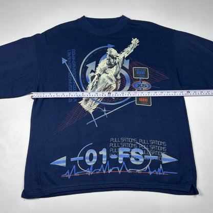 L - Vintage 2000's 01-FS Graphic Crewneck Sweatshirt