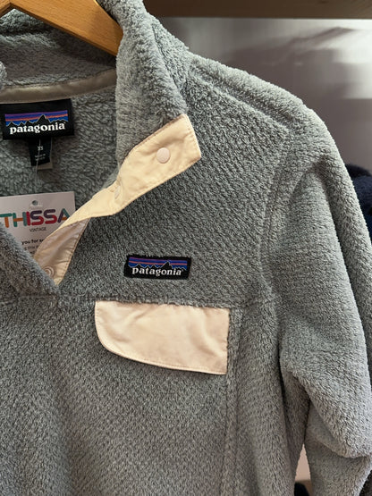 Patagonia Grey Snap-T Fleece Pullover - XS