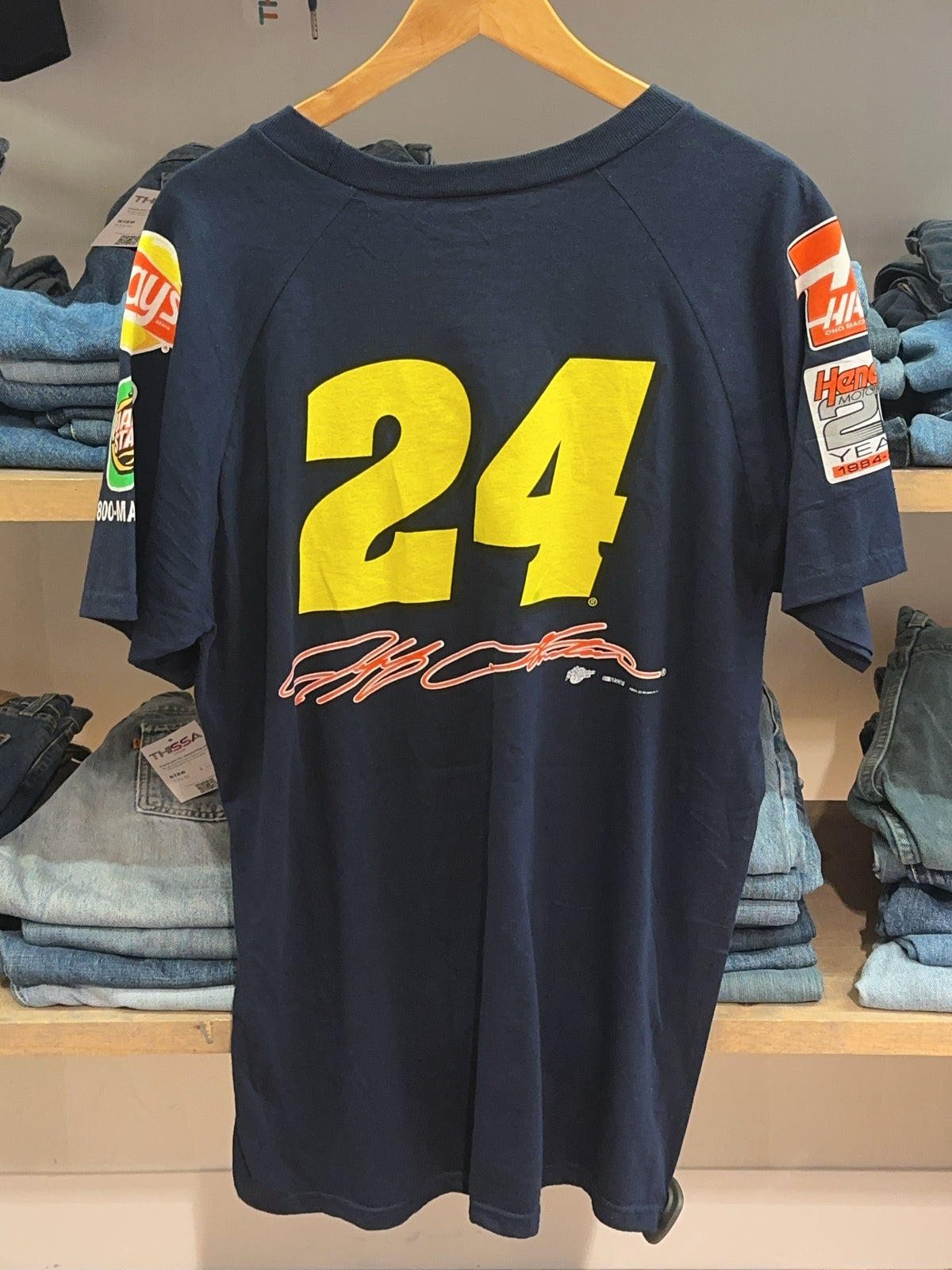 L - Nascar Racing 2005 Jeff Gordon 24 T-shirt
