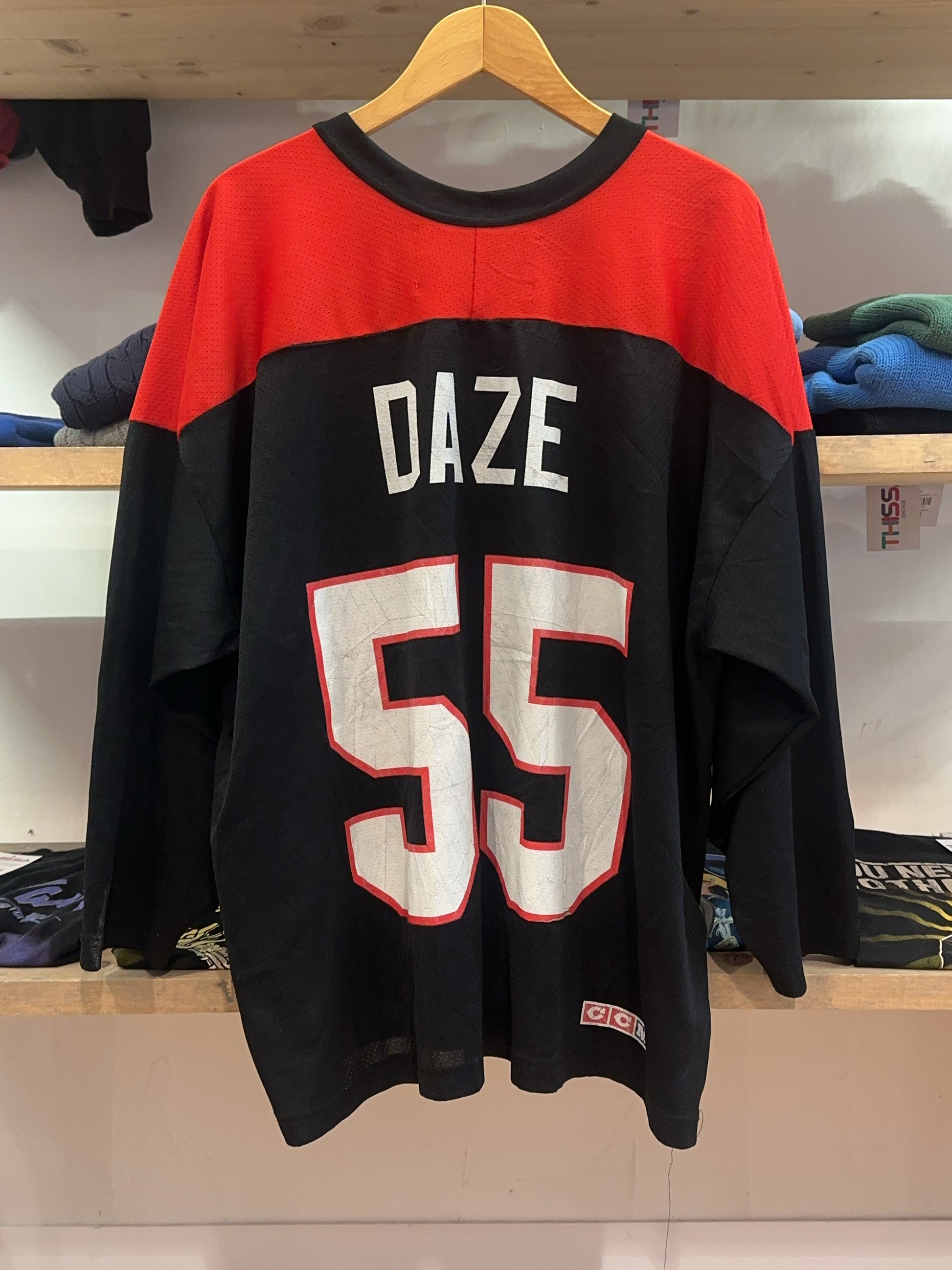 L - Chicago Blackhawks Daze 55 CCM Hockey Jersey