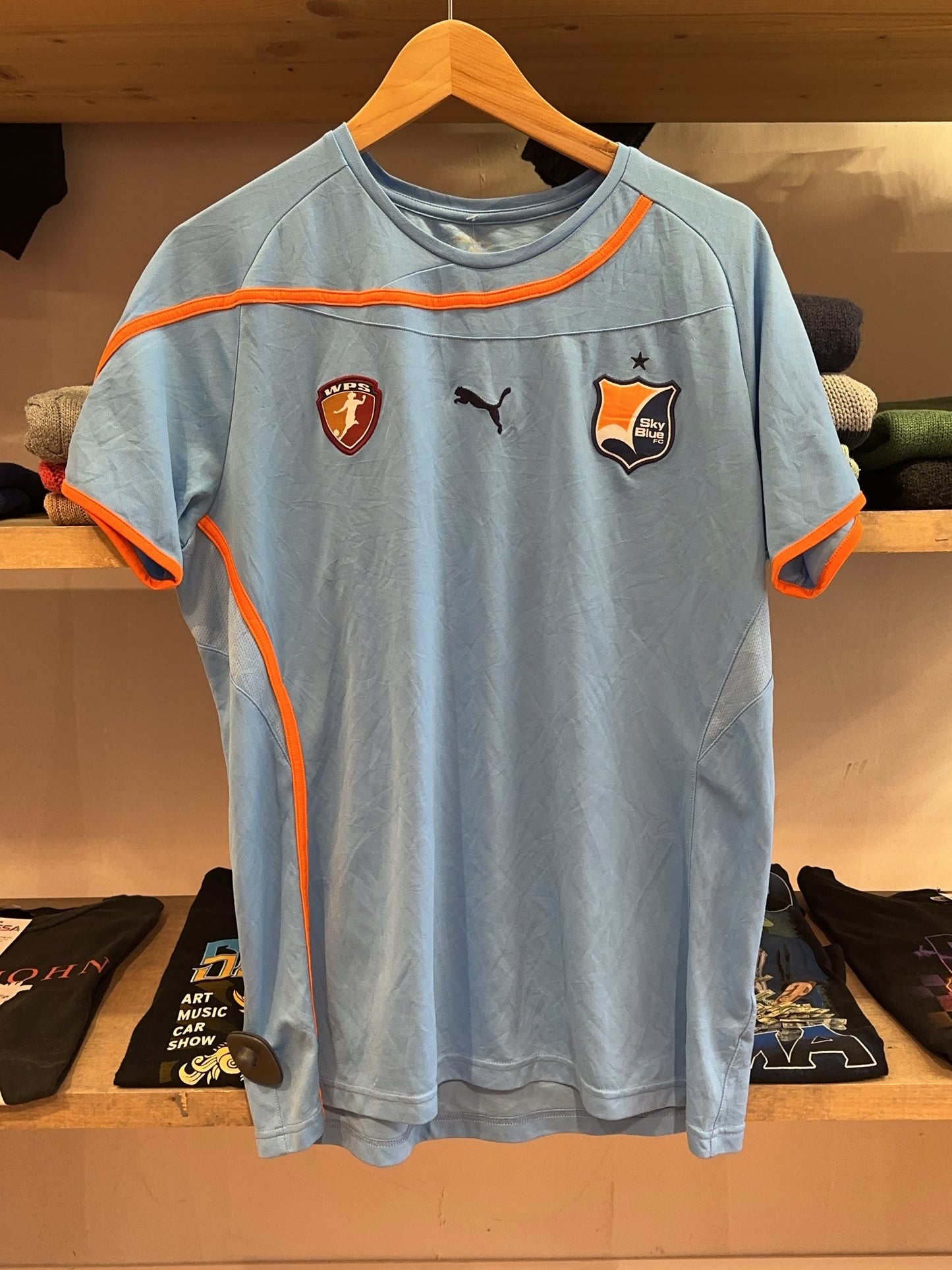 2010 Sky Blue FC Puma Home Football Shirt - M