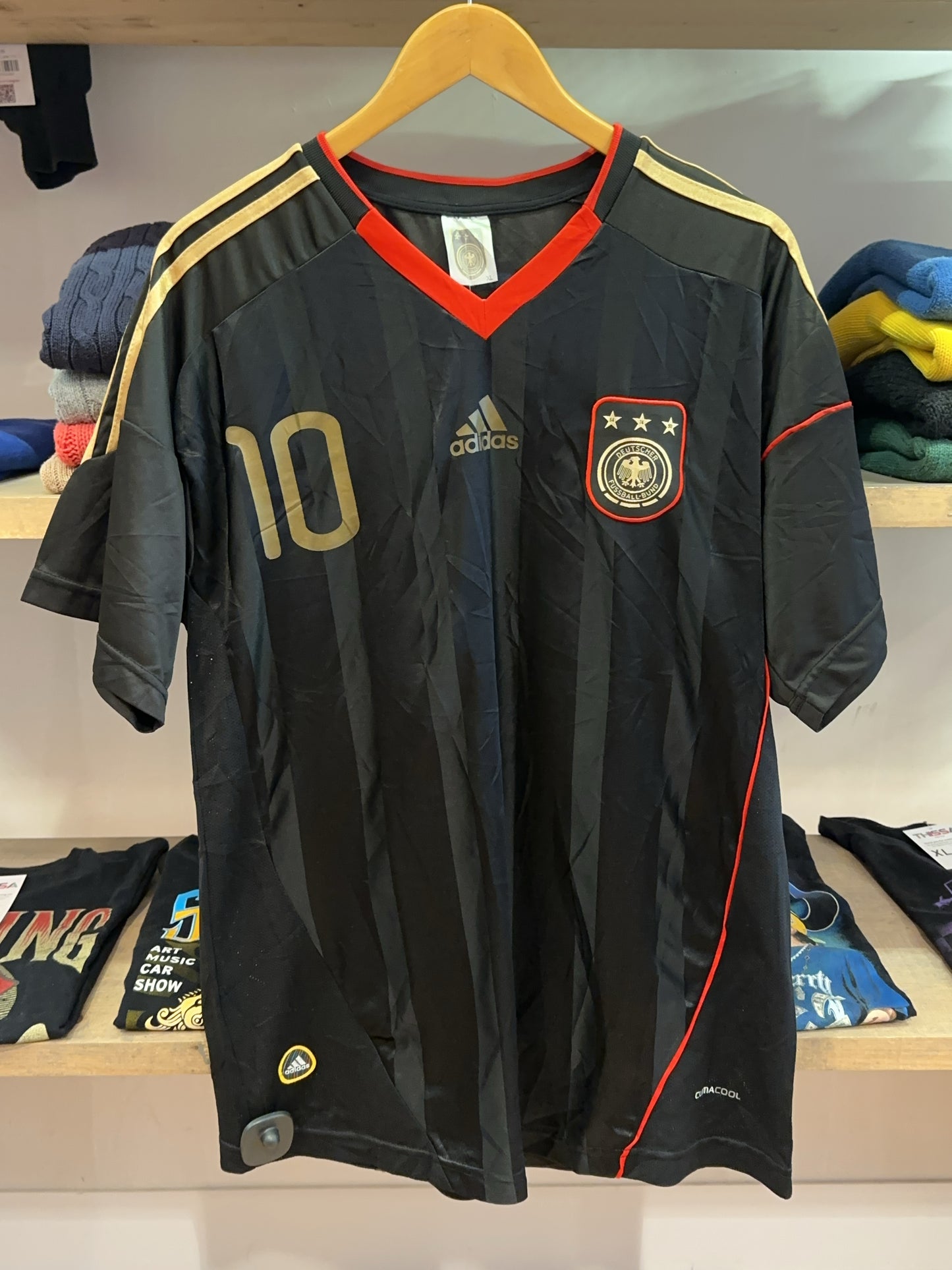 2010-2011 Germany Adidas Away Football Shirt 10 - XL
