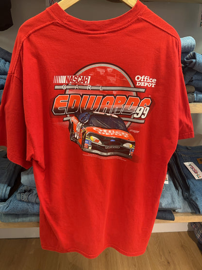 XL - Vintage Office Depot #99 Nascar Graphic T-Shirt
