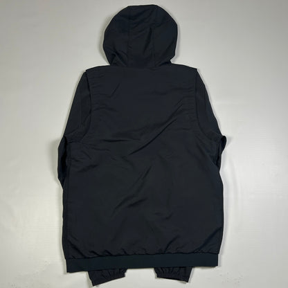 S - 2016-2017 Adidas Real Madrid UEFA Champions League Hooded Puffer Jacket