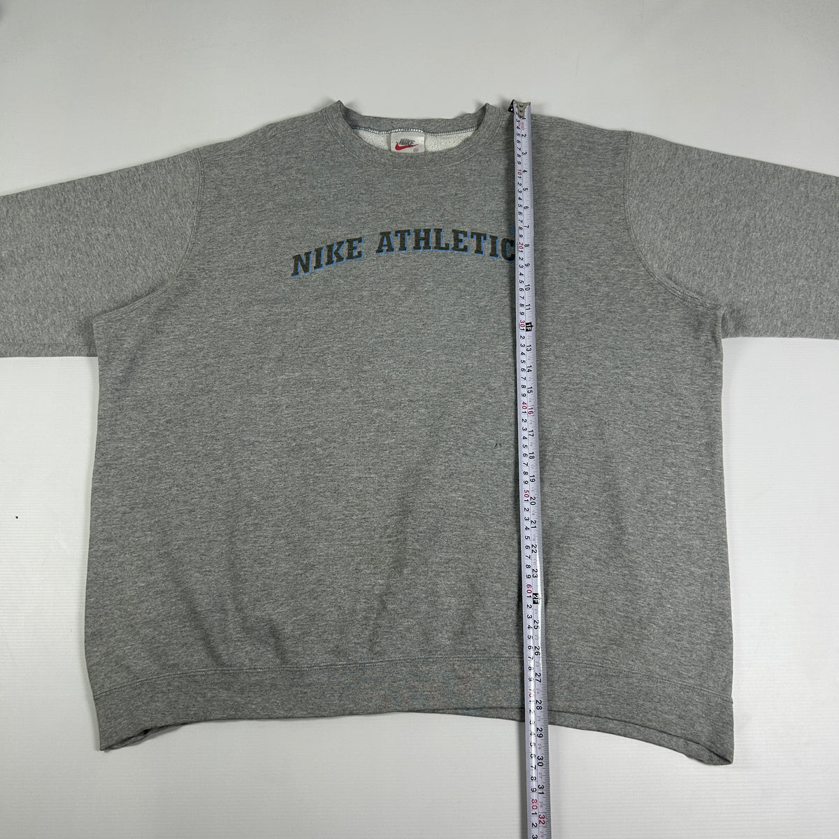 XXL - Vintage 1990's Nike Athletics Spellout White Tag Sweatshirt