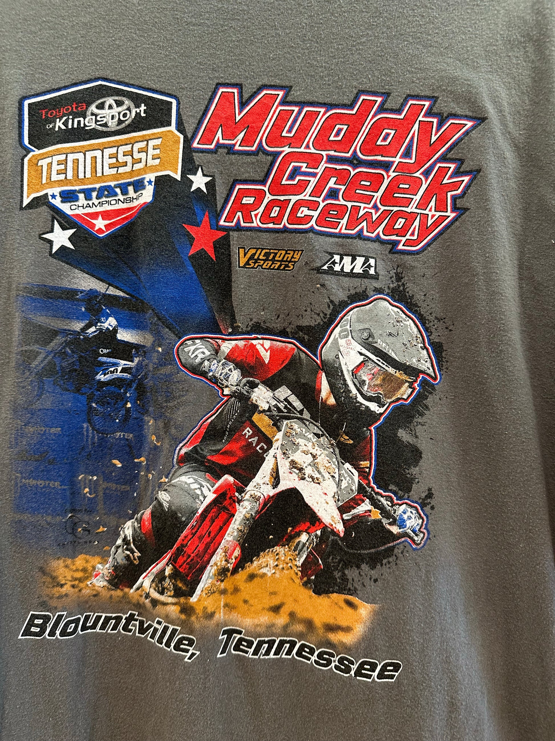 L - Muddy Creek Raceway Tennessee State Championship Tee