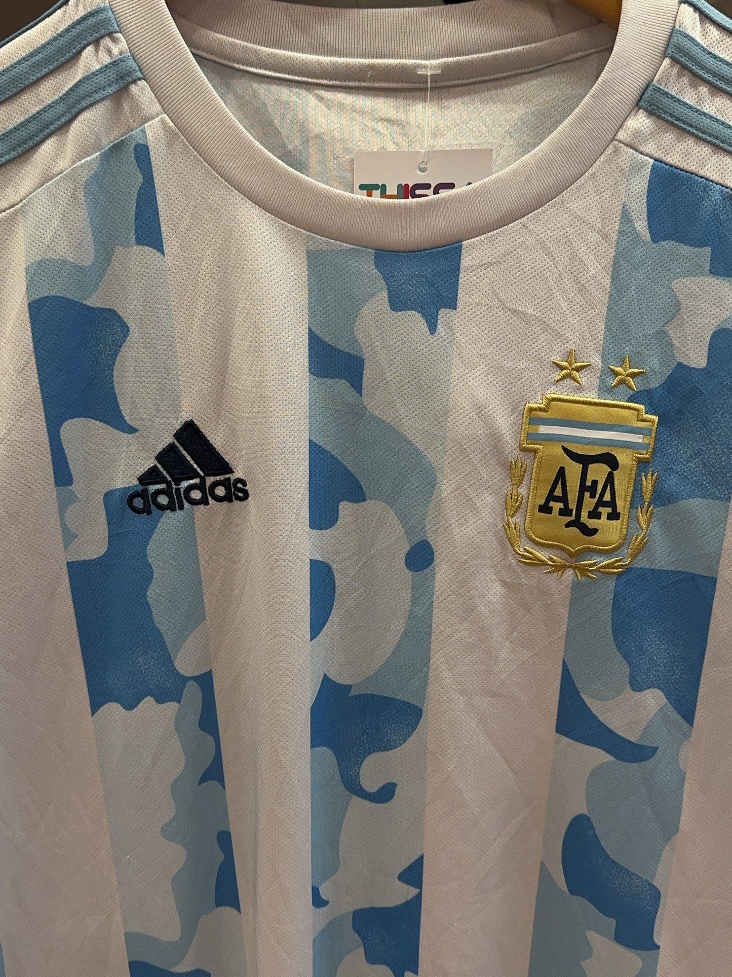 2020-2021 Argentina Adidas Home Football Shirt - S