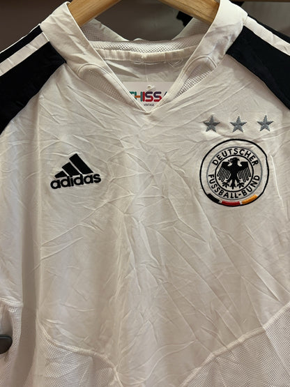 2004-2006 Germany Adidas Home Football Shirt - S