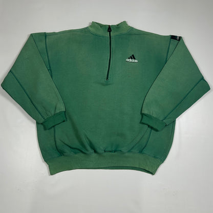 M - Vintage 1990's Adidas Equipment Quarterzip