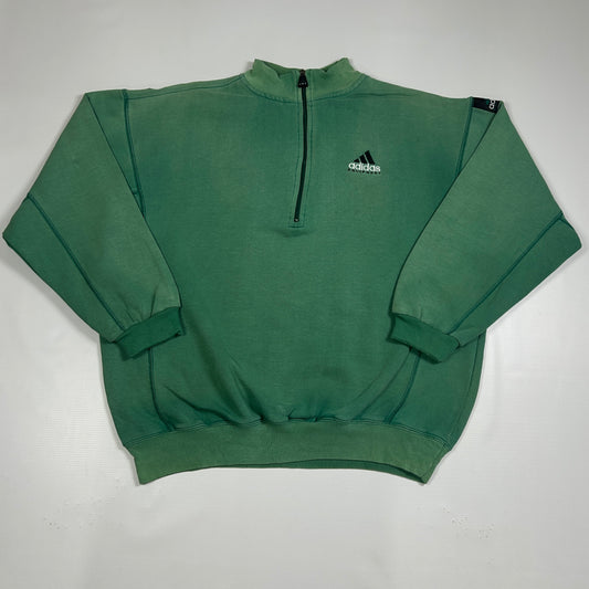 M - Vintage 1990's Adidas Equipment Quarterzip