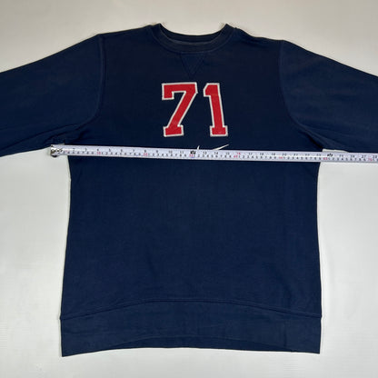 S - Vintage 2000's Nike Navy #71 Crewneck Sweatshirt