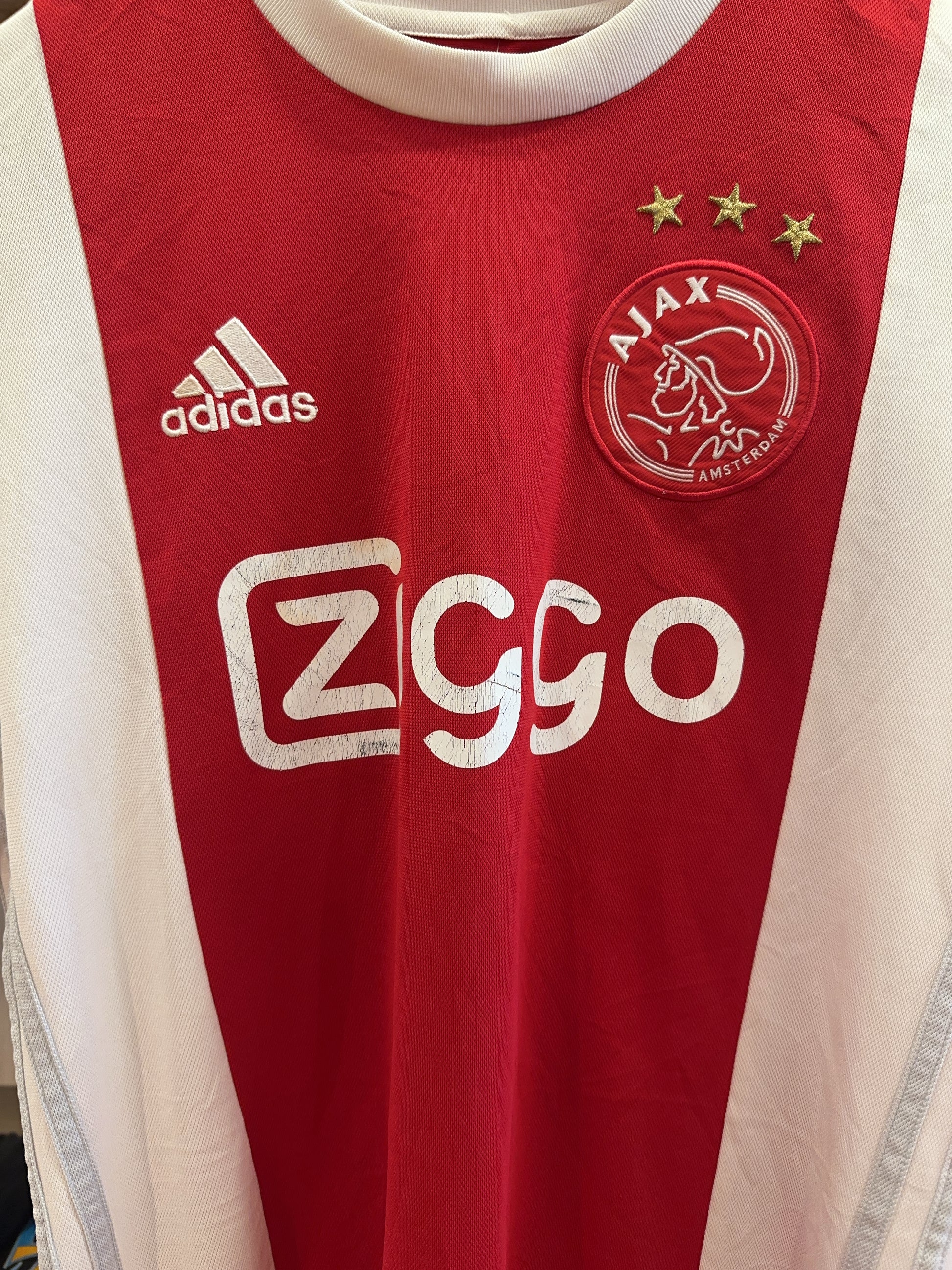 S - 2017-2018 Ajax Amsterdam Adidas Home Football Shirt