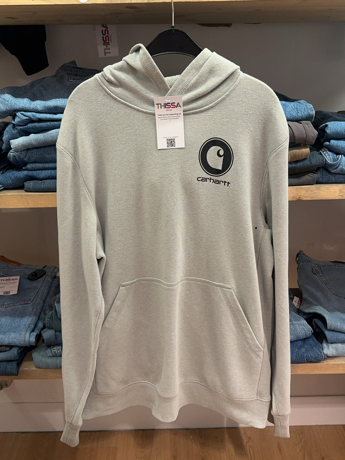 L - Vintage 2010's Carhartt Hoodie