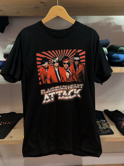 Flashback Heart Attack Band T-shirt - L