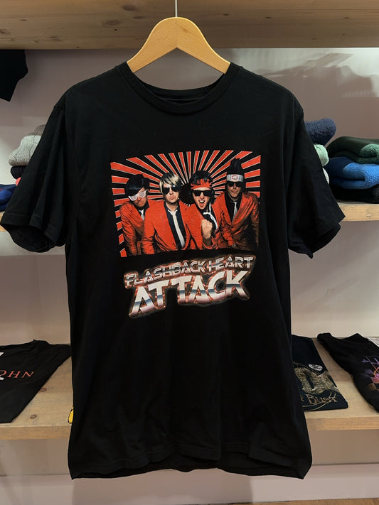 Flashback Heart Attack Band T-shirt - L