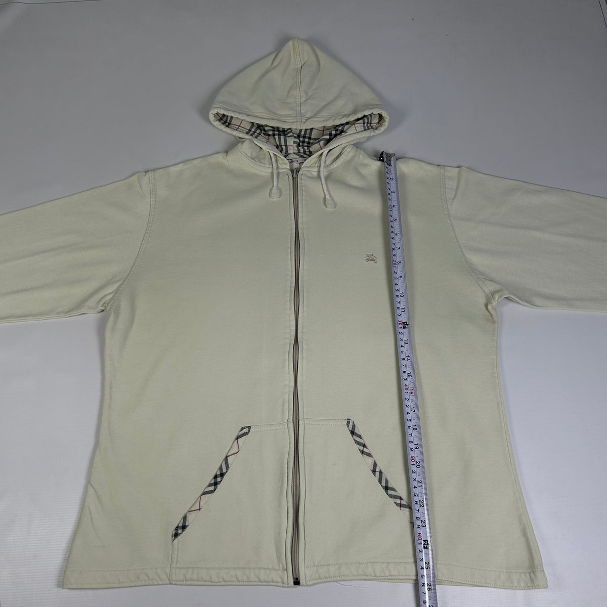 M - 1980's Burberry Full-zip Hoodie