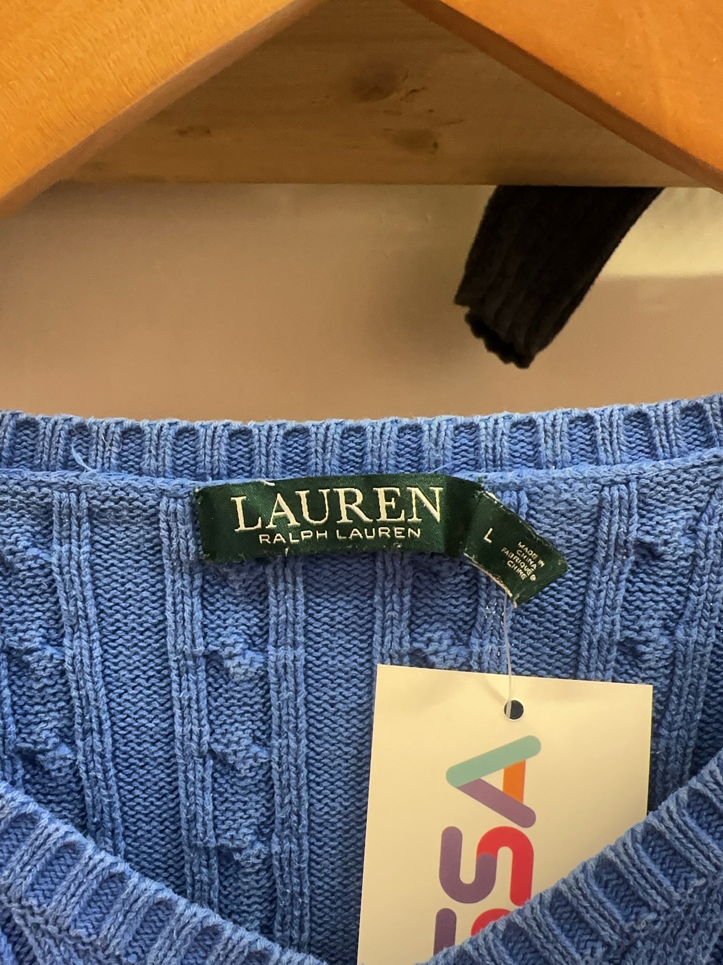 Ralph Lauren Cable Knit - L