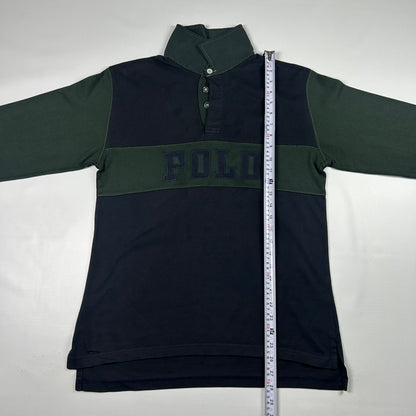 S - 1990's Polo Ralph Lauren Colorblock Rugby Shirt