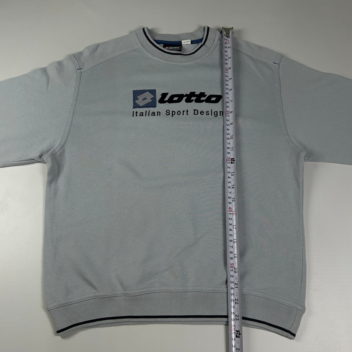 XS - 1990's Lotto Italian Sport Design Grey Sweatshirt