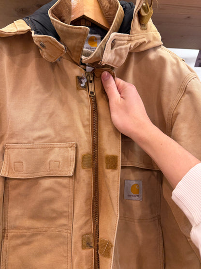 Vintage Carhartt C03 BRN Size 40 Jacket (M)