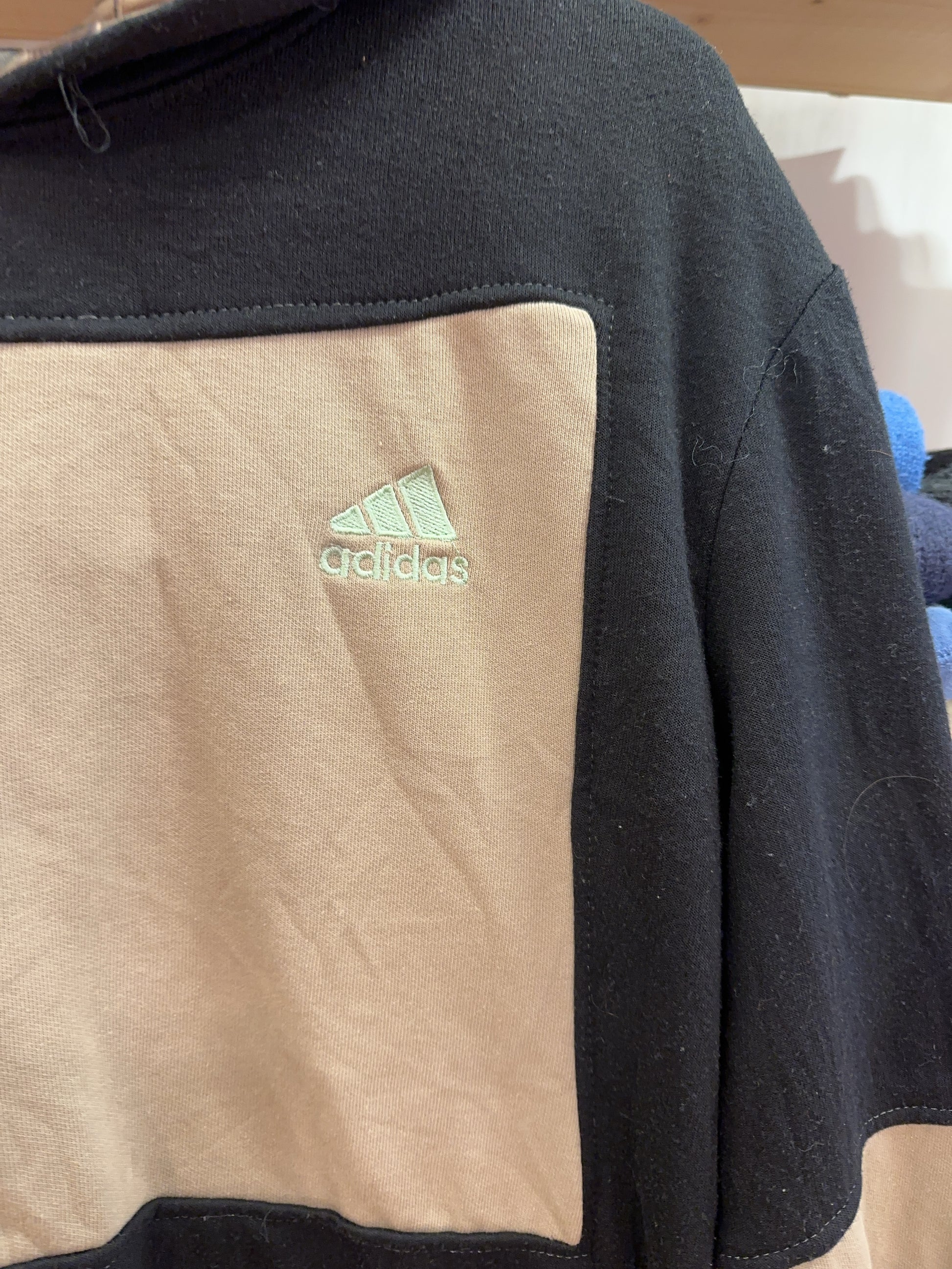 Vintage 2000's Adidas Reworked Hoodie - L