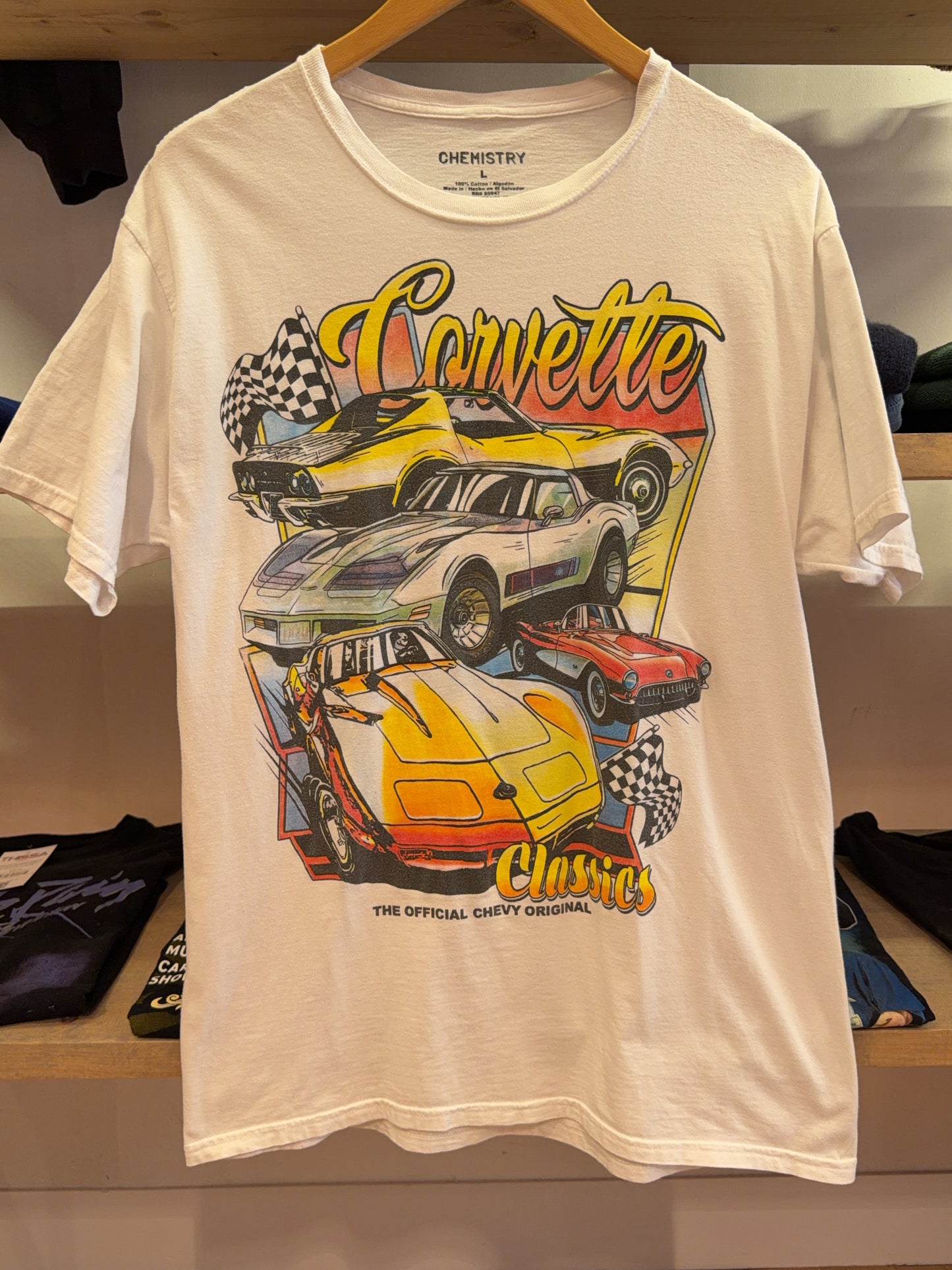 L - Chevrolet Corvette Graphic T-Shirt