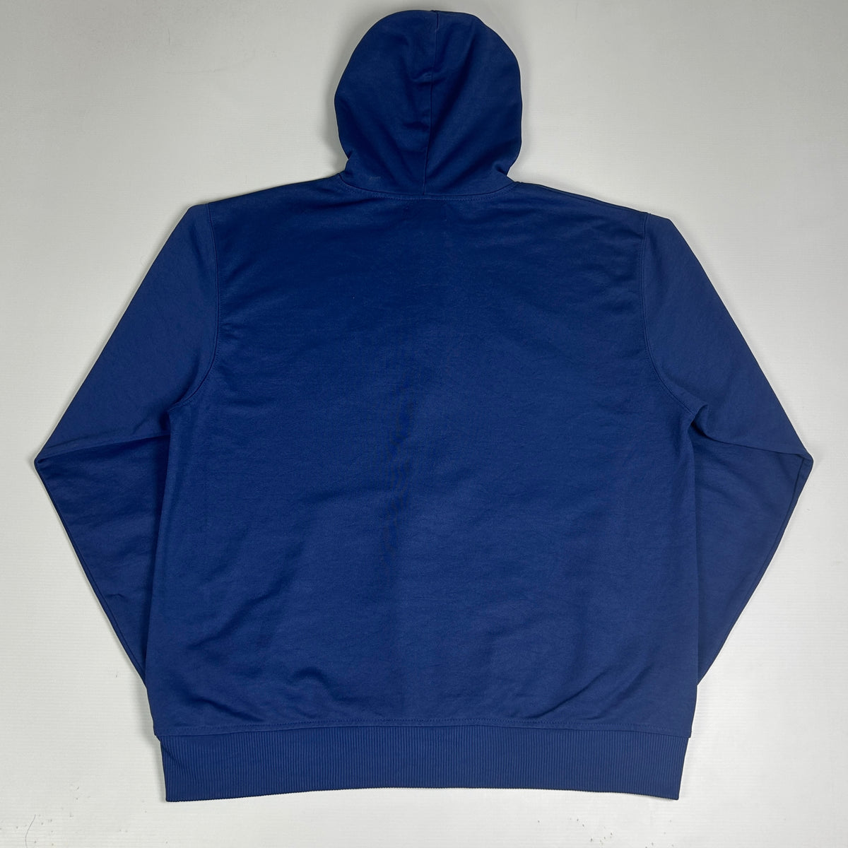 L - Vintage 1990's Fred Perry Blue Zip-Up Hooded Sweatshirt