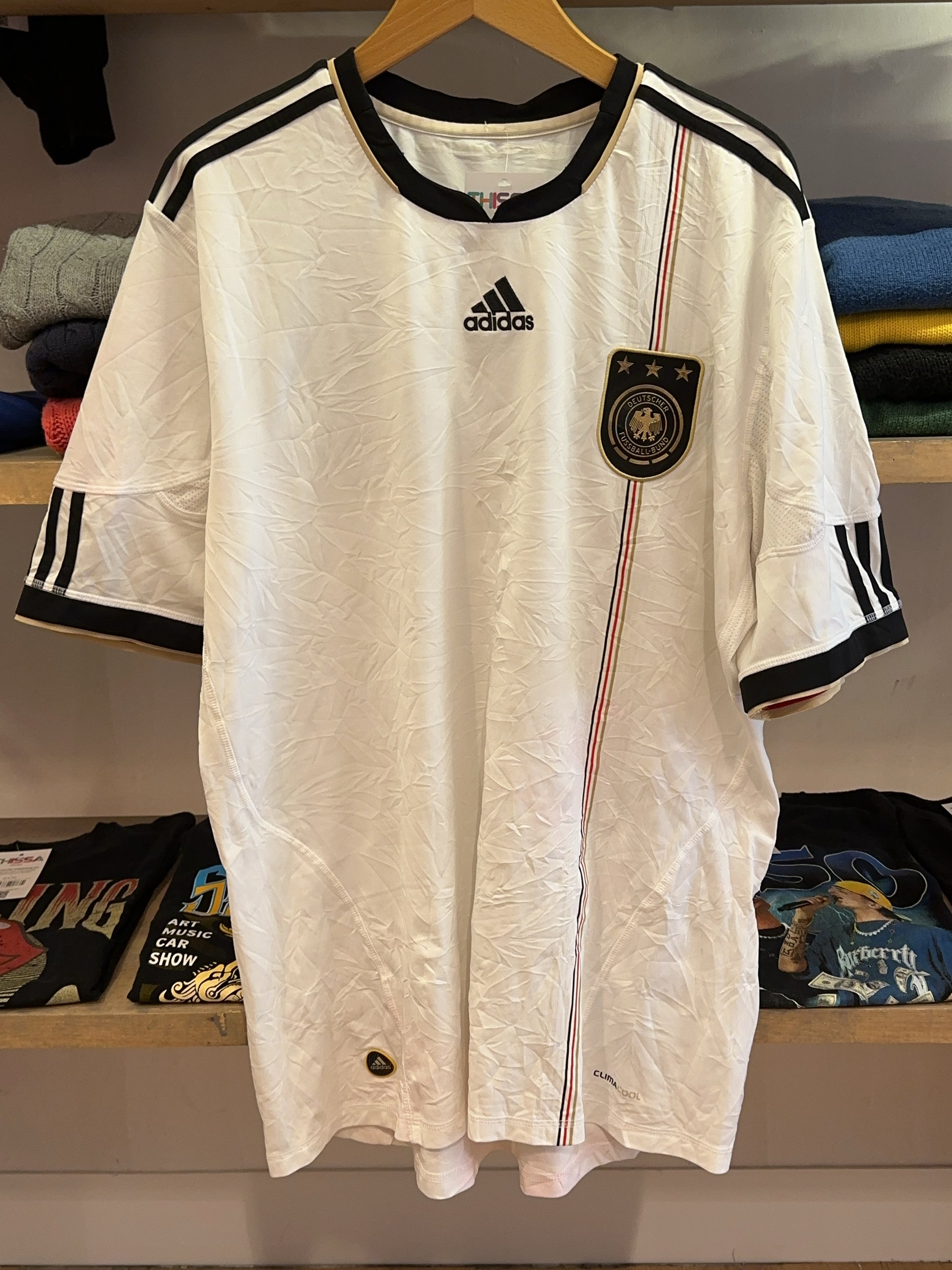 2010-2011 Germany Adidas Home Football Shirt - XL