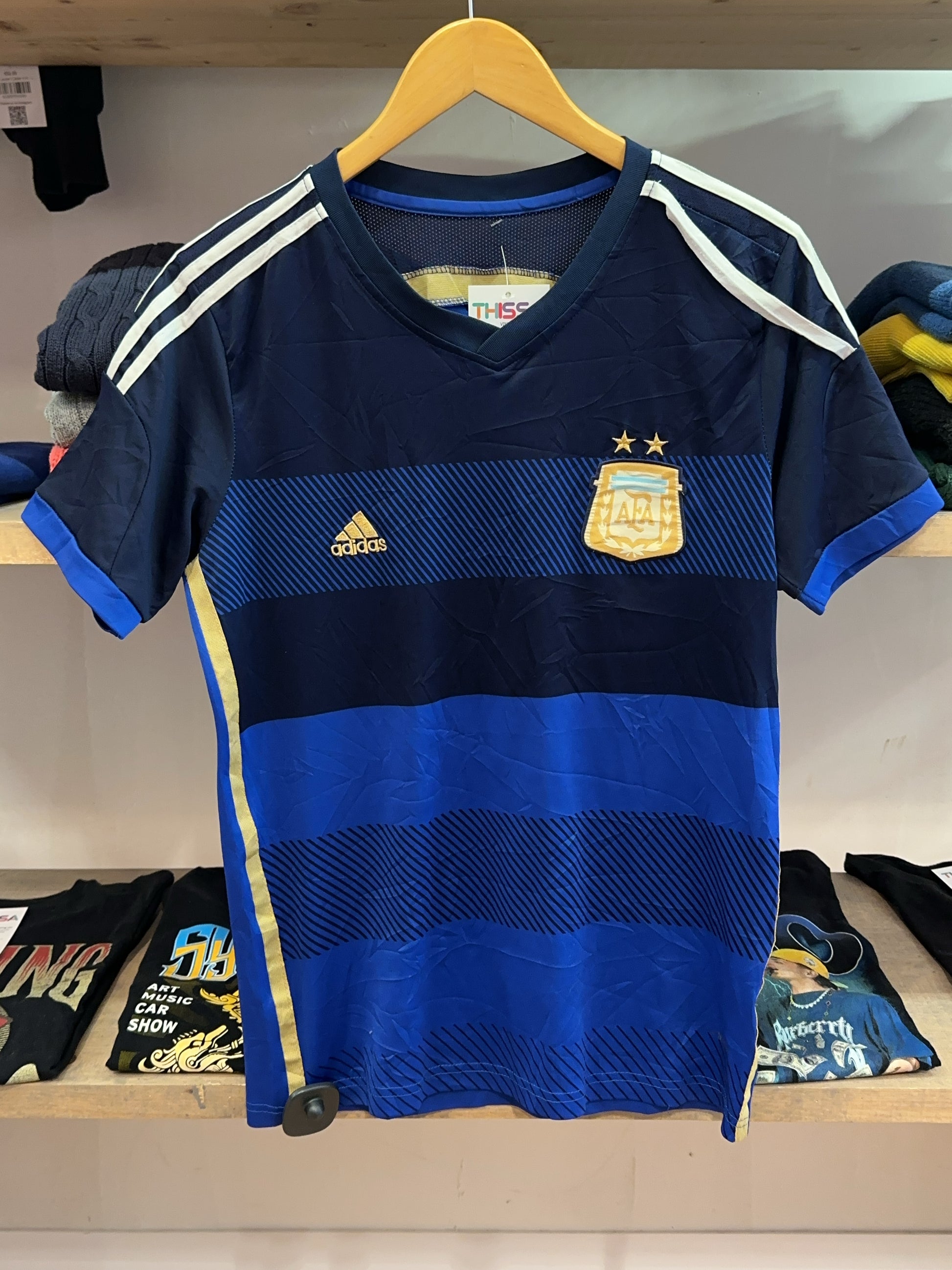 2014-2015 Argentina Adidas Away Football Shirt - S