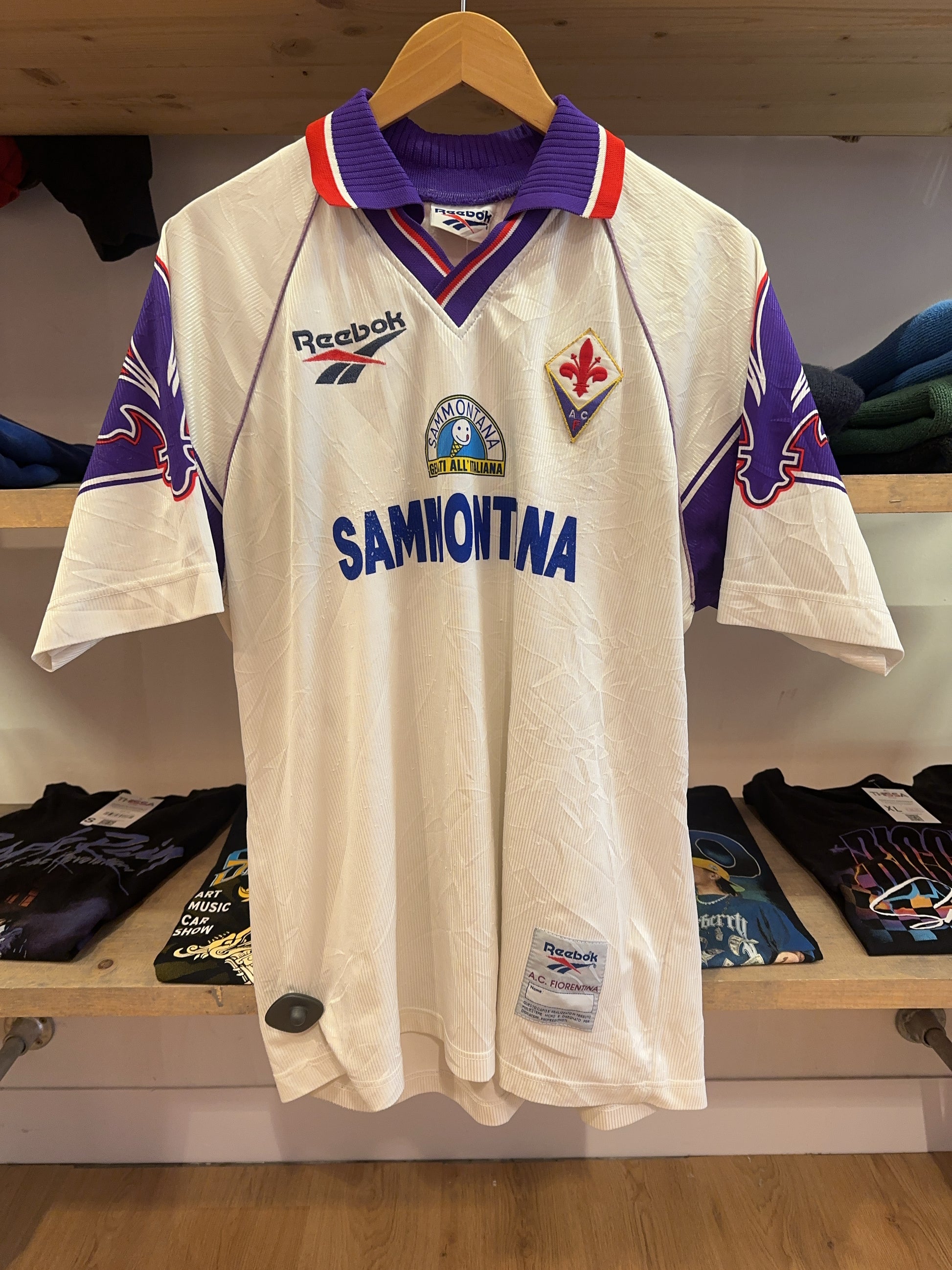 1995-1996 Fiorentina Away Football Shirt