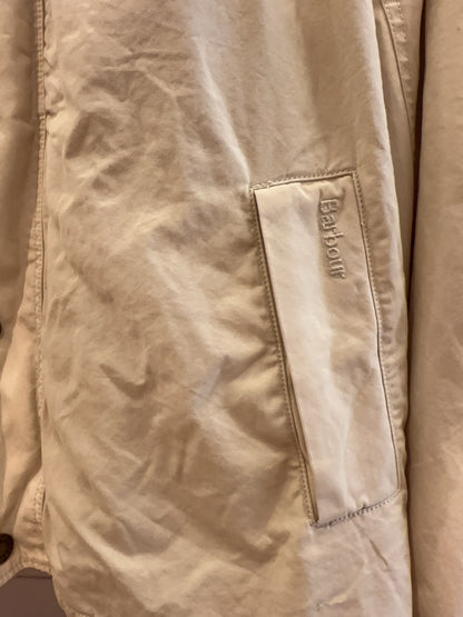 L - Barbour Beige Lightweight Jacket