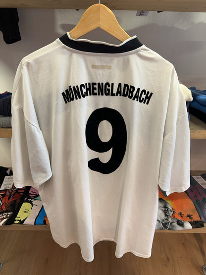 XL - 2000-2002 Borussia Mönchengladbach Reebok Home Football Shirt Centenary 9