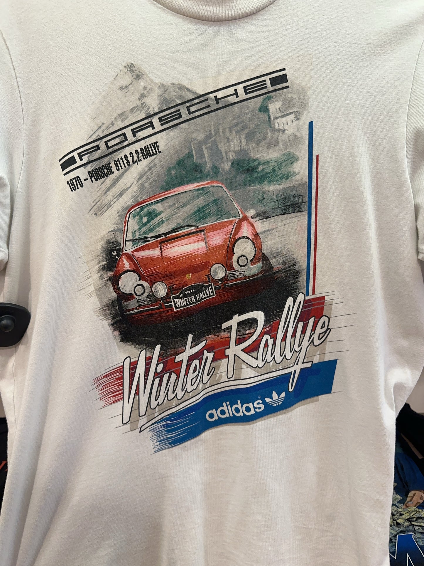 Adidas Originals Porsche Winter Rallye Graphic T-Shirt