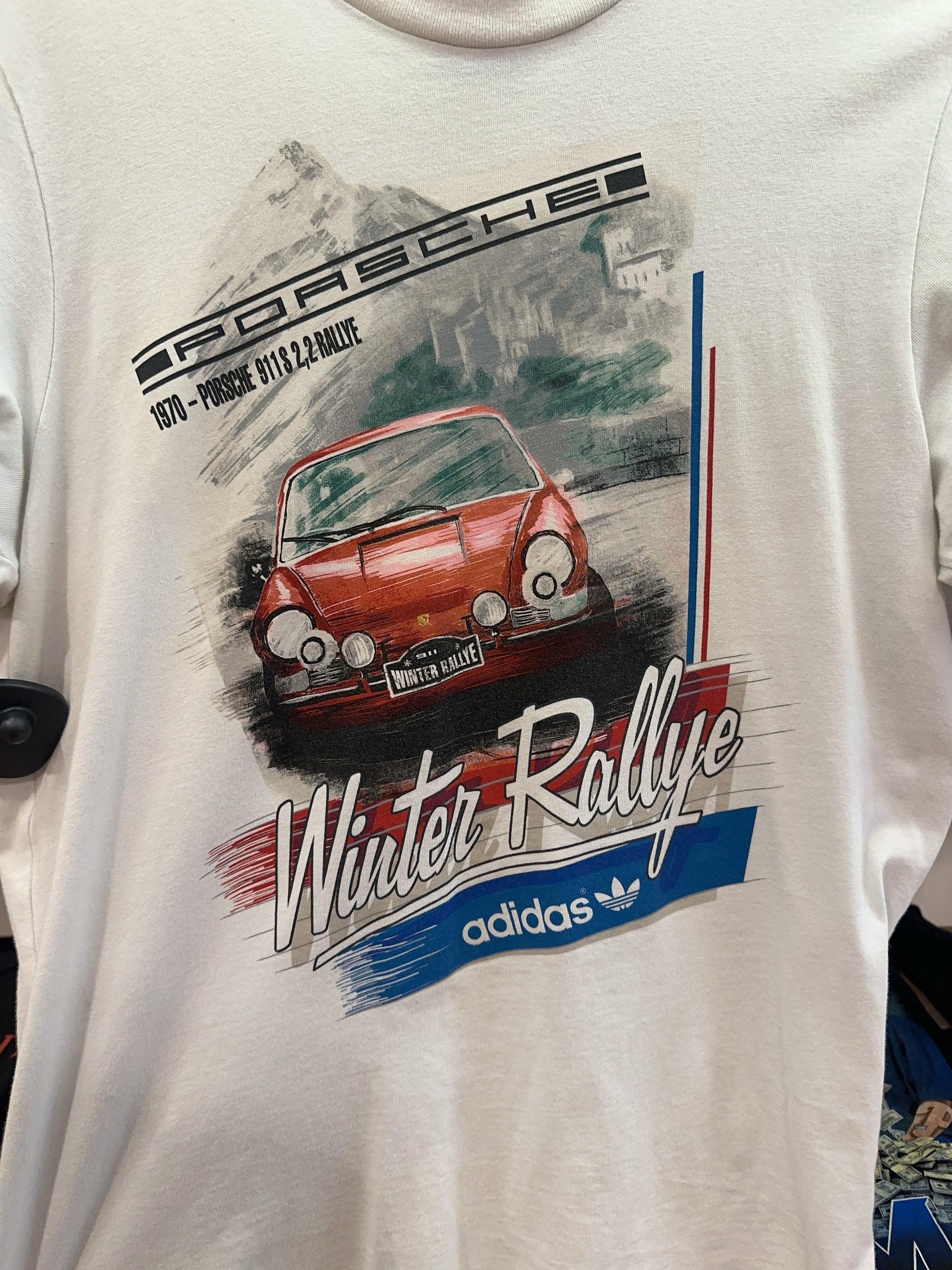 Adidas Originals Porsche Winter Rallye Graphic T-Shirt