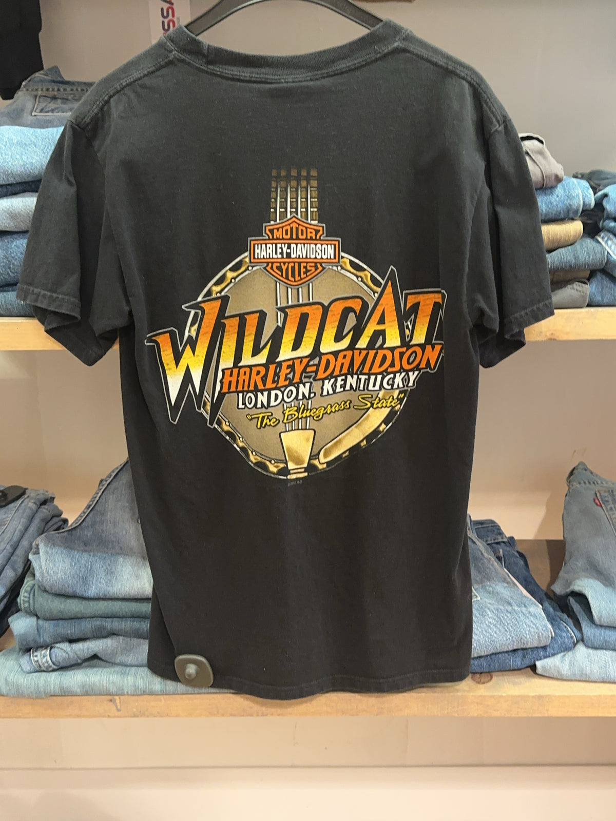 S - Harley-davidson Wildcat London Kentucky T-shirt