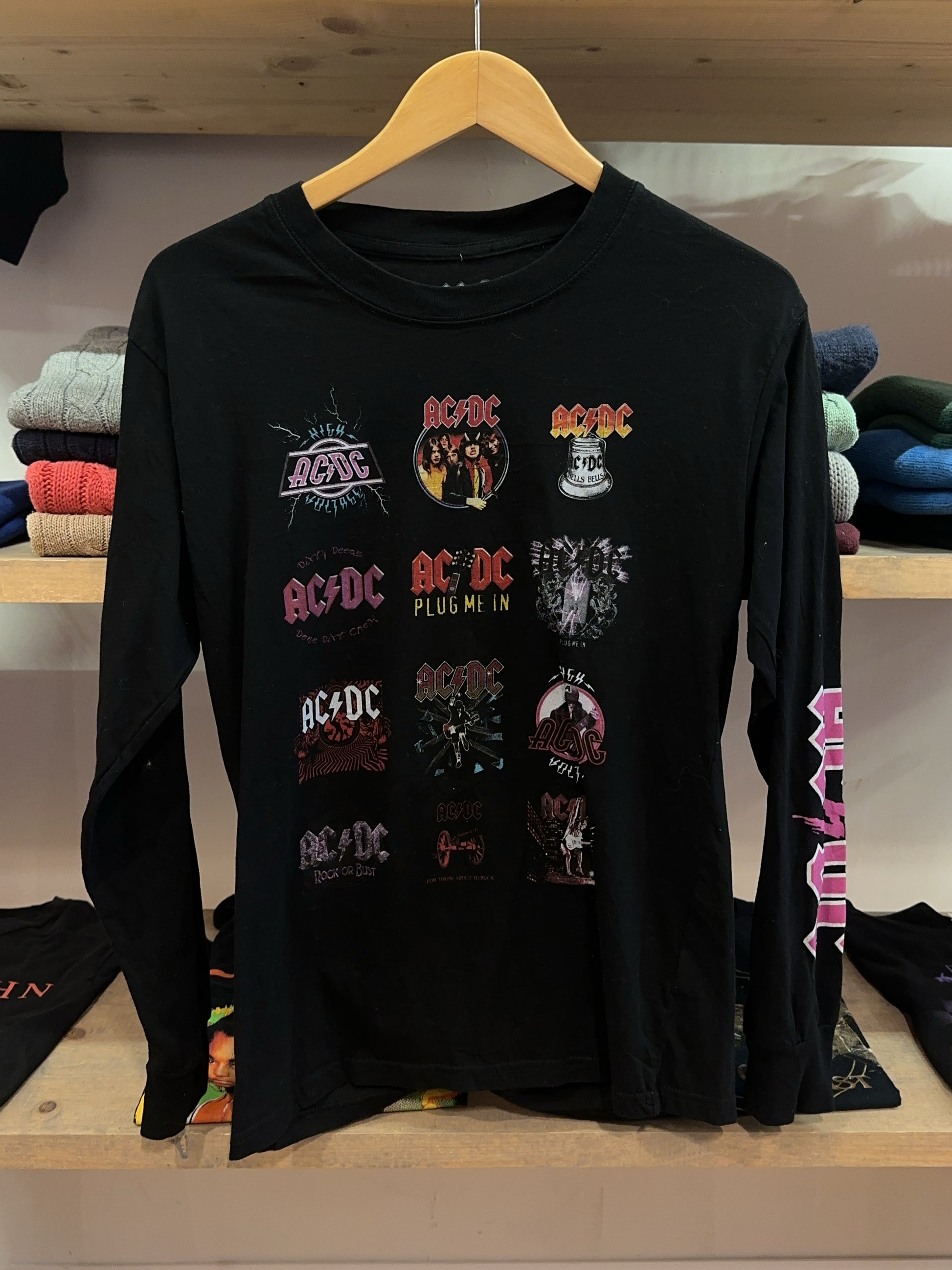 AC/DC Band T-shirt - S