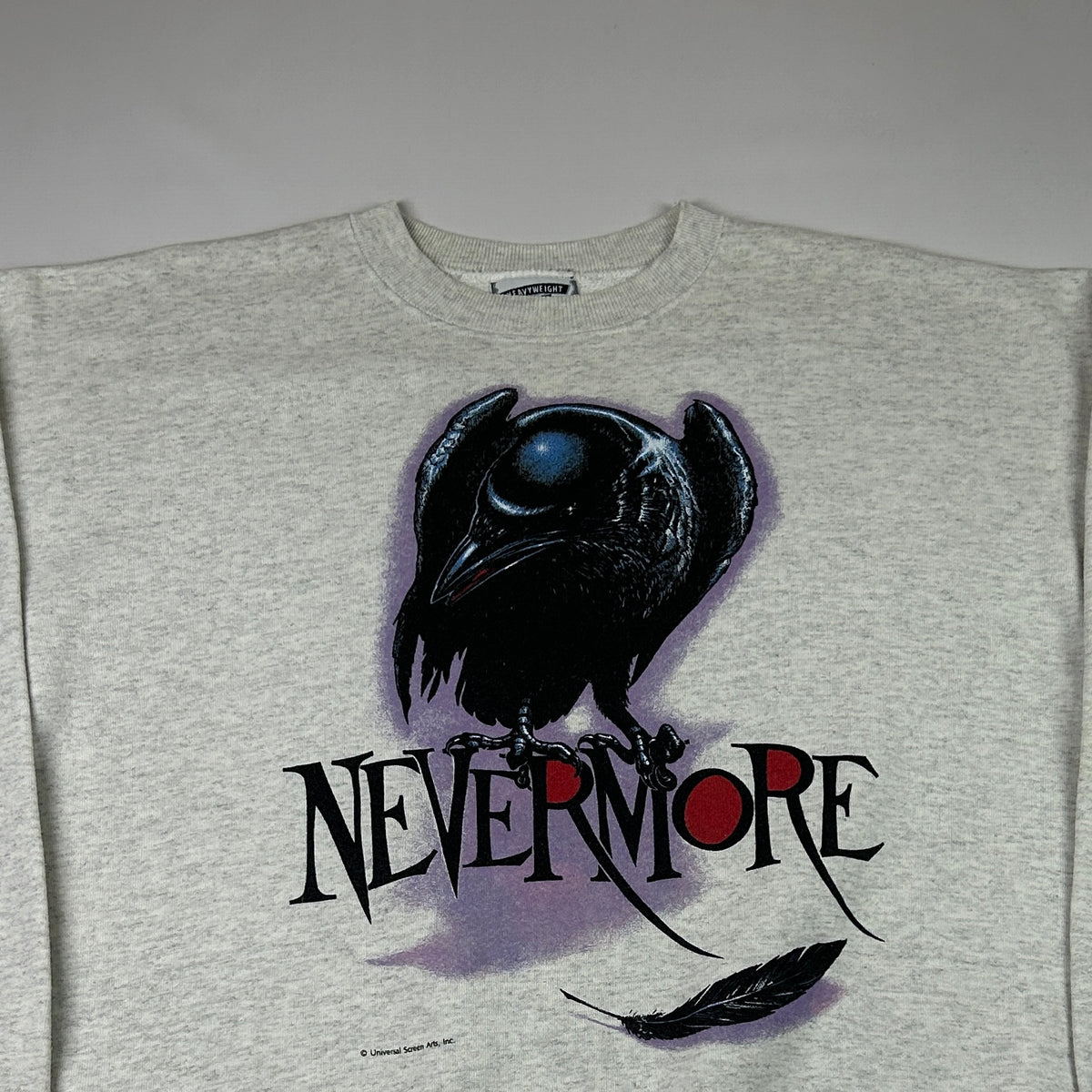 XL - 2000's Nevermore Graphic Crewneck Sweatshirt
