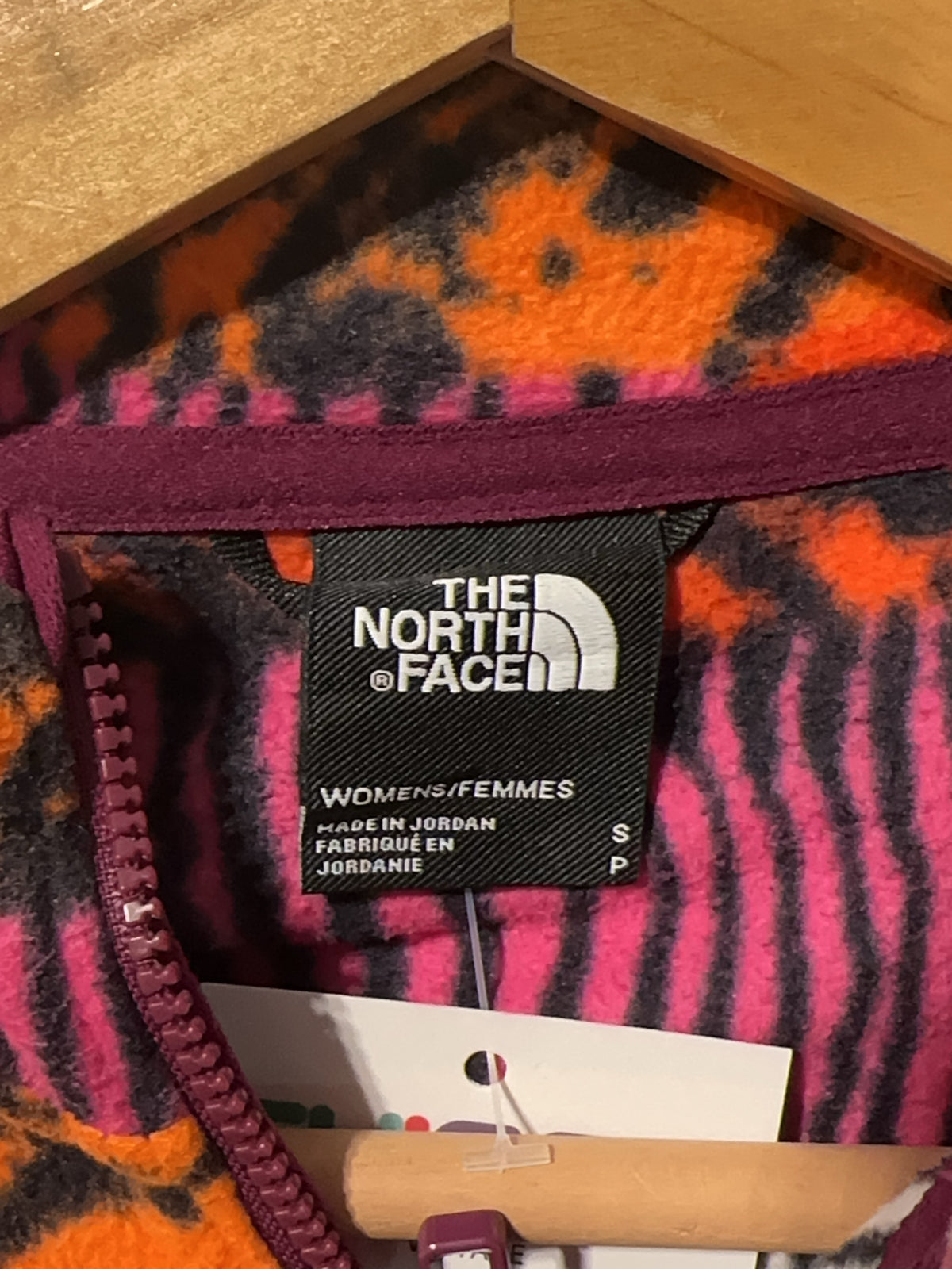 S - The North Face Quarterzip 100 Glacier