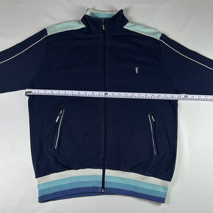 L - Vintage 2000s YSL Yves Saint Laurent Zip Up Sweatshirt