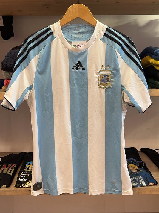 2007-2009 Argentina Adidas Home Football Shirt - M
