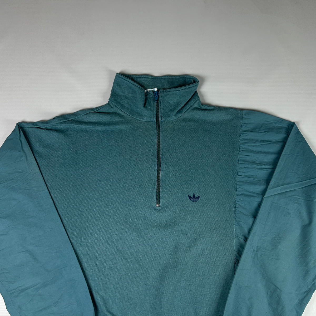 L - Vintage 1990's Adidas Quarterzip