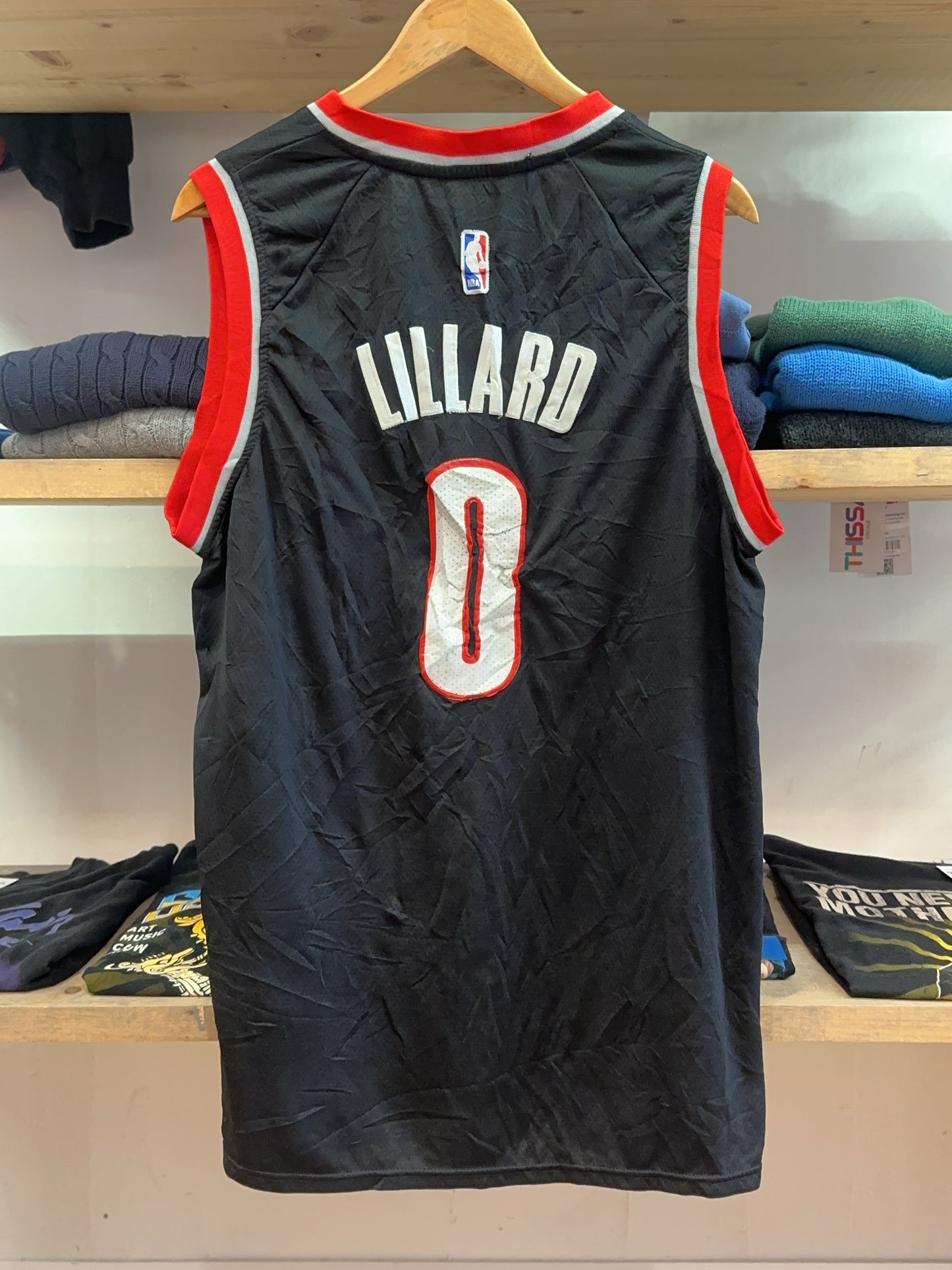 XL - Damian Lillard Portland Trail Blazers Nike Icon Swingman Jersey