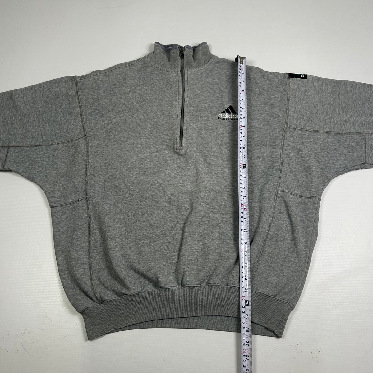 L - Vintage 1990's Adidas Quarterzip