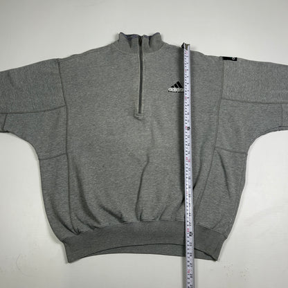 L - Vintage 1990's Adidas Quarterzip