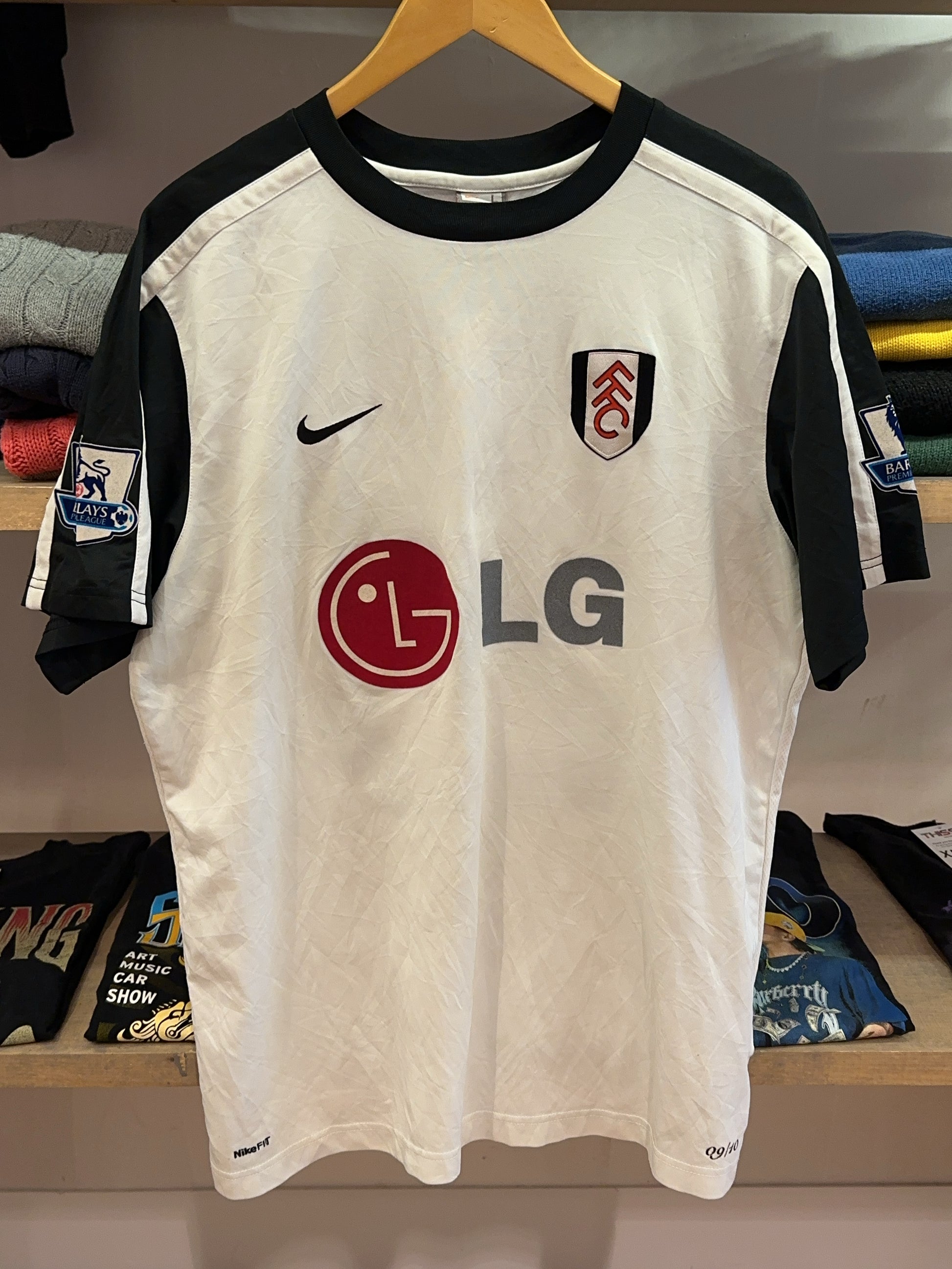 2009-10 Fulham FC Nike Home Football Shirt Zamora #25 - L