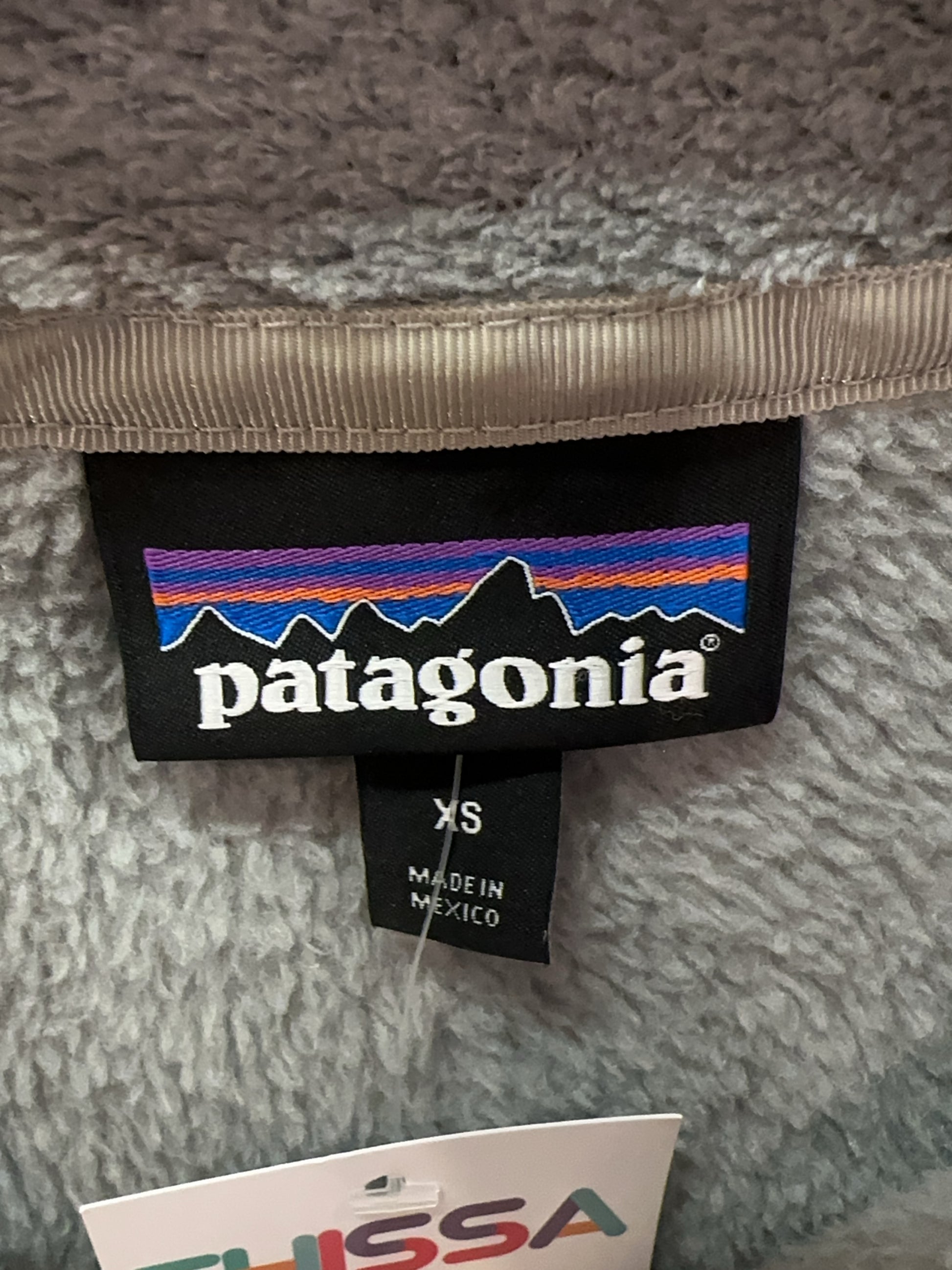 Patagonia Grey Snap-T Fleece Pullover - XS