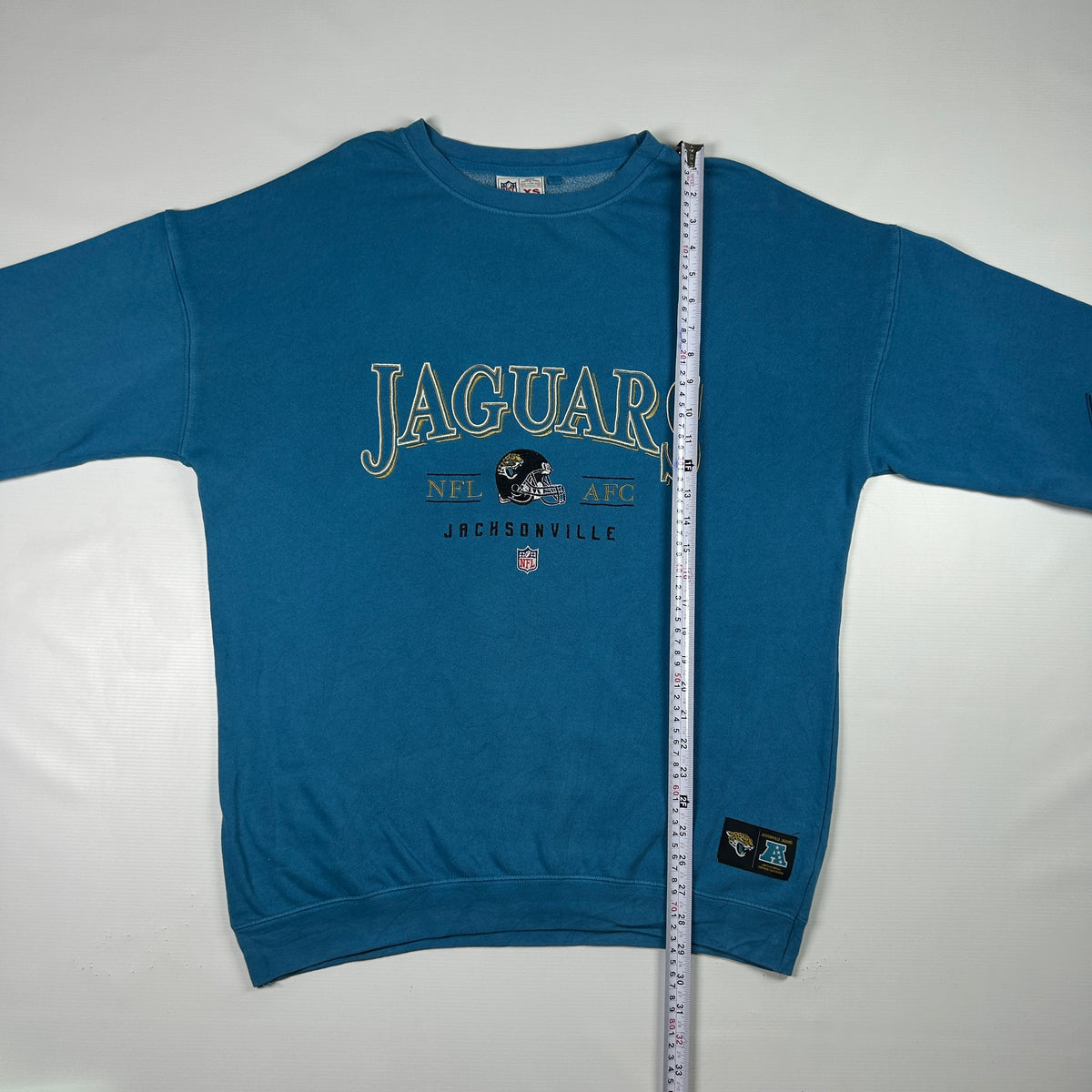 XS - 2000's NFL Jacksonville Jaguars Blue Crewneck Sweatshirt